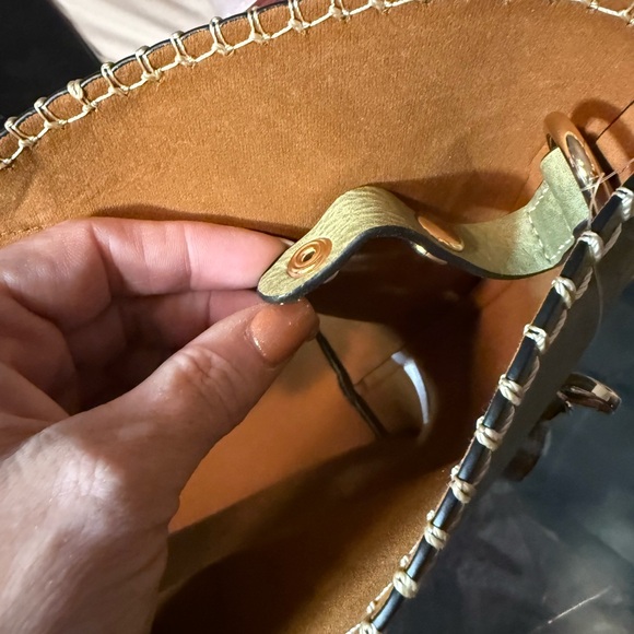 NWT 2 in 1 Green Smart Tote Bag Set with Removable Inner Crossbody Pouch - Picture 11 of 11